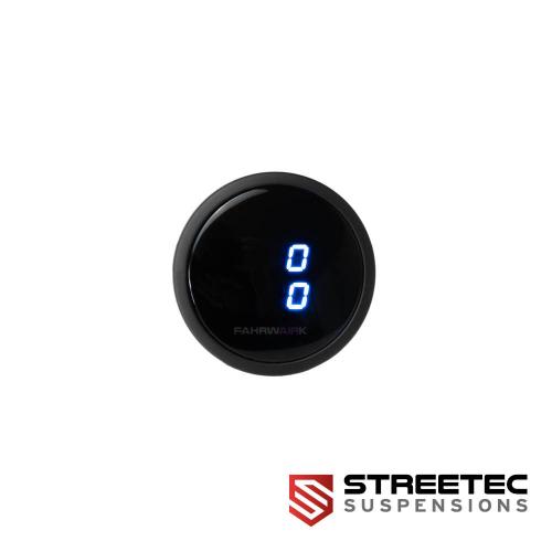 STREETEC - Digitale Druckanzeige blau
