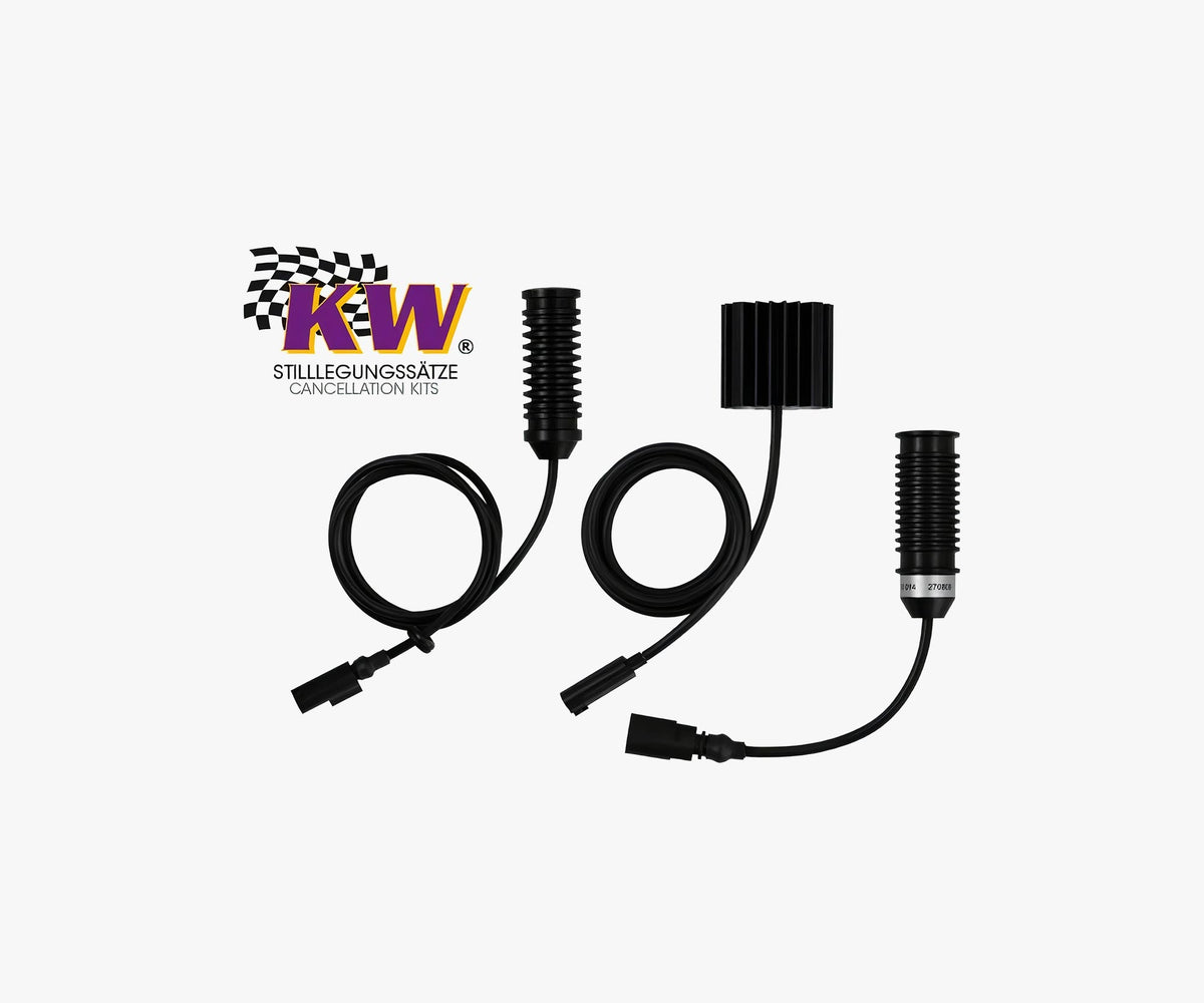 gepfeffert.com Gewindefahrwerk V3 passend für Golf VIII Ø 55mm (tiefe Ausführung mit Sturzdomlager)