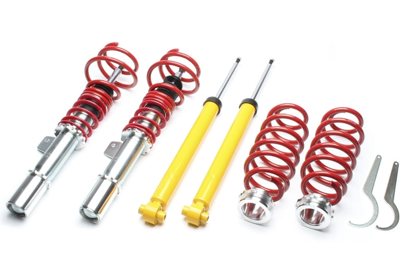 TA Technix Gewindefahrwerk ab1051kg Vorderachslast passend für Audi A3 (8V), TT (8N)/ Seat Leon III (5F)/ Skoda Octavia III, 