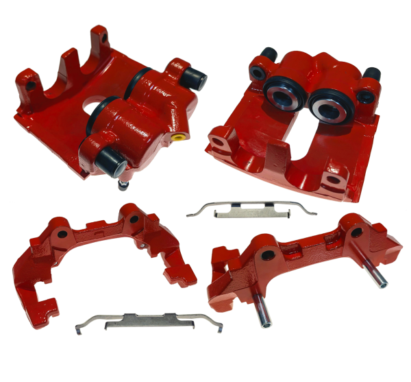 Bremssattel-Satz + Bremssattelhalter-Satz, VA, VW Golf 4 IV R32